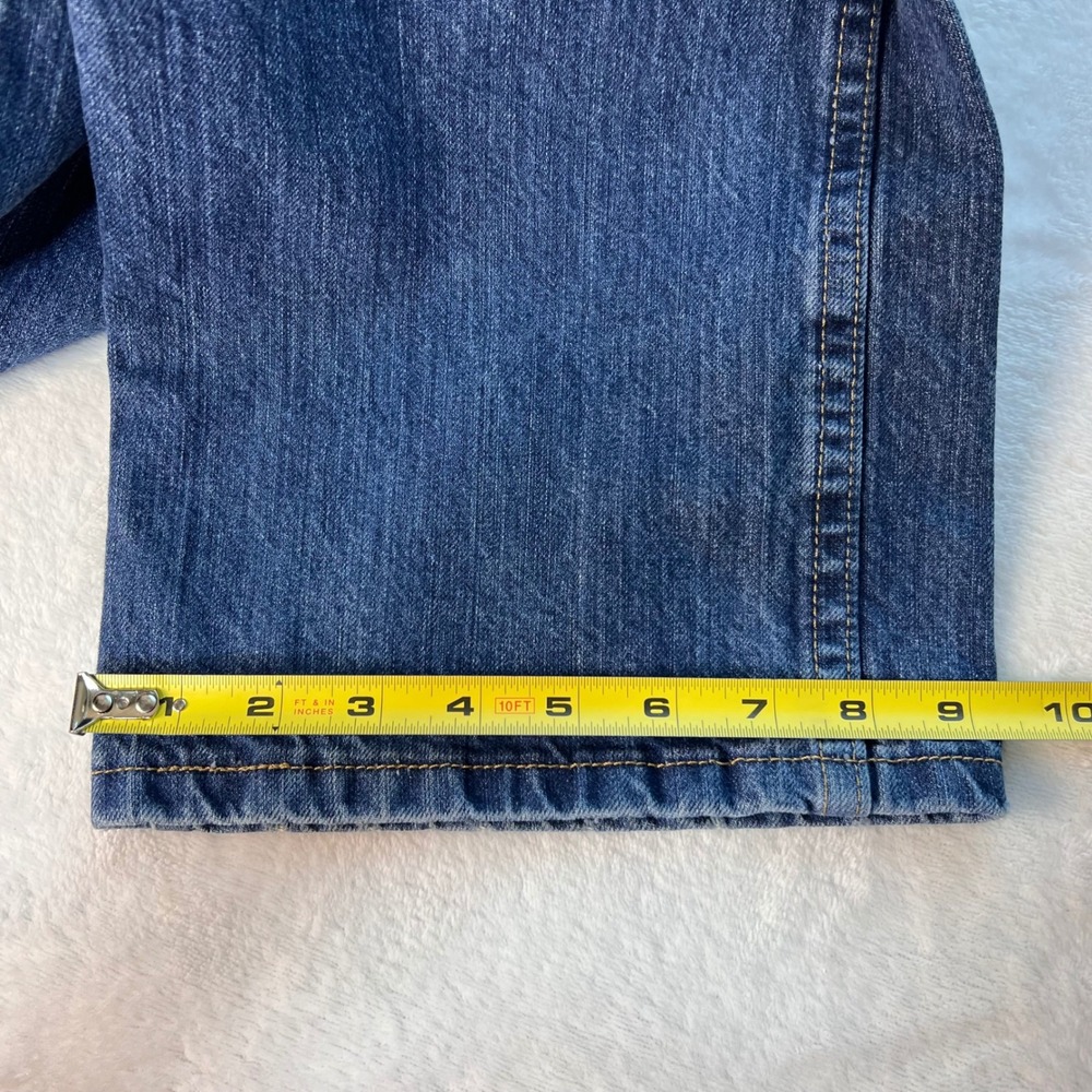 Wrangler Retro Relaxed Boot Jeans Mens 38x36 (39x36) TALL Med Wash Western FLAWS - Picture 11 of 16